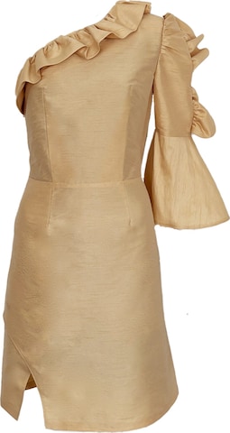 MARYLAND Studio Kleid 'iconic everywhere' in Beige: Vorderseite