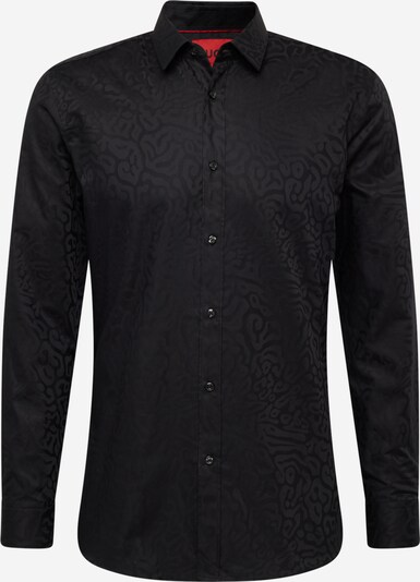 HUGO Button Up Shirt 'Elisha02' in Black, Item view