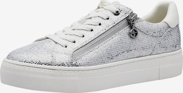 TAMARIS Sneaker low in Silber: predná strana