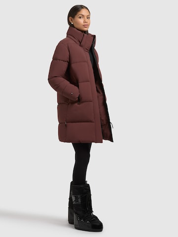 Cappotto invernale 'Haya2 Matt' di khujo in rosso