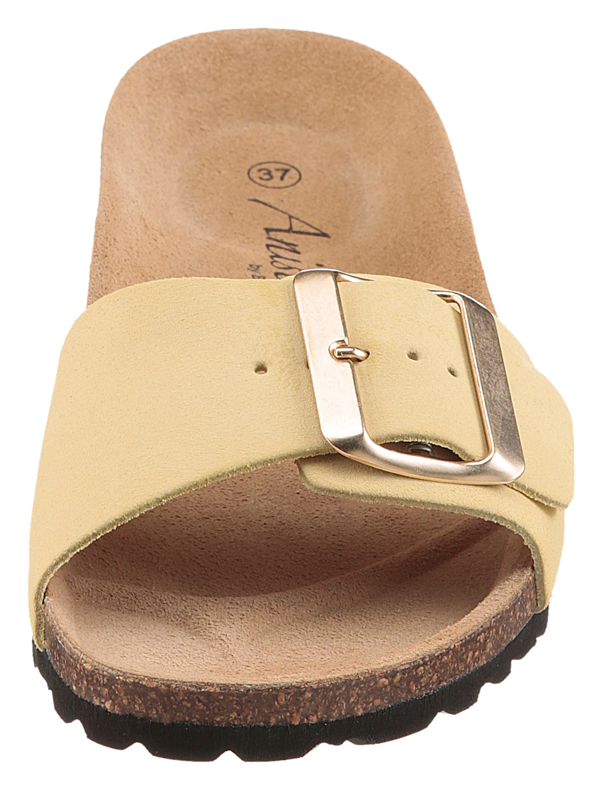 Aniston Mules in Yellow