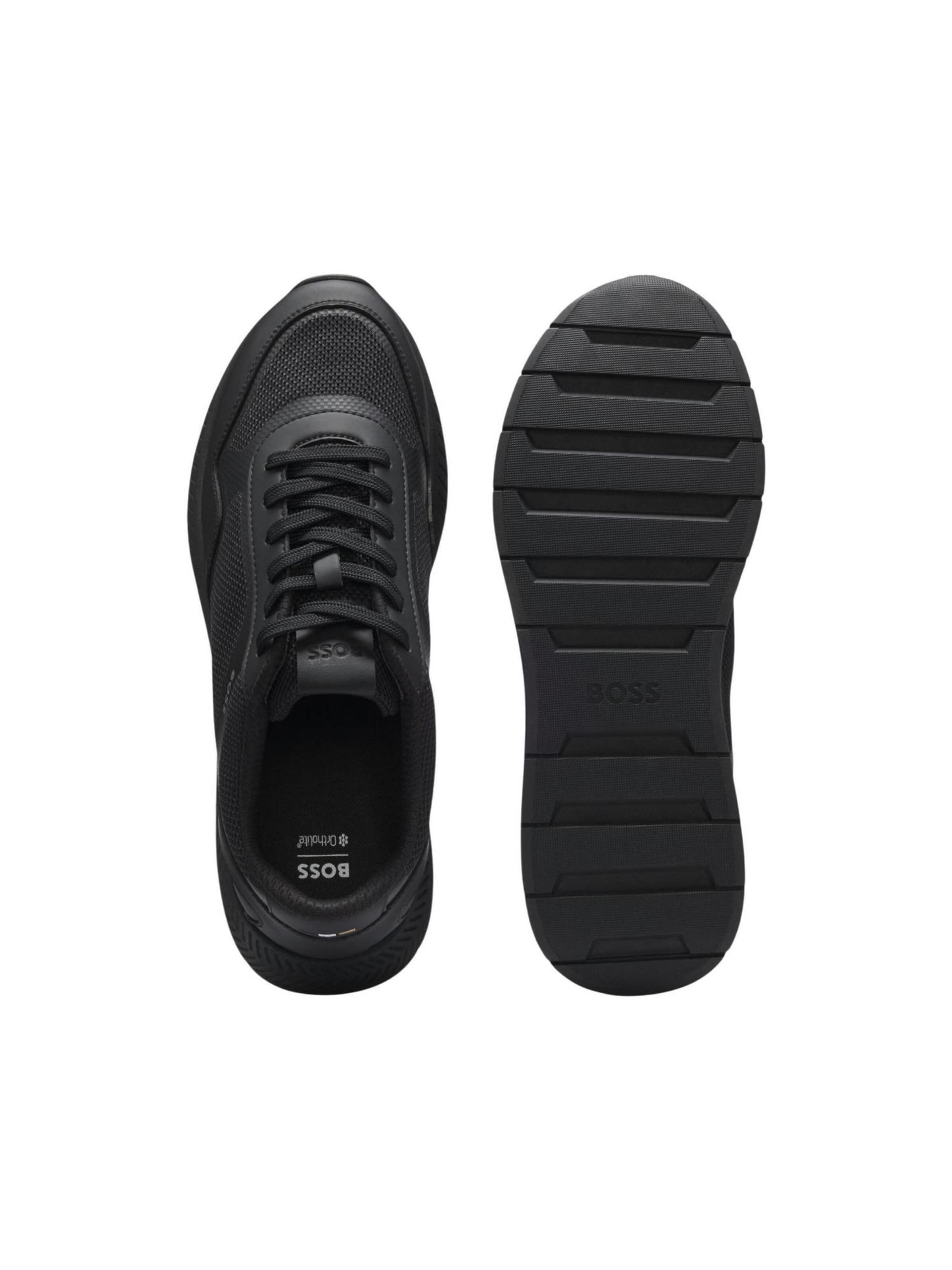 BOSS - Zapatillas deportivas bajas 'Titanium Runn methal 50568928' en negro