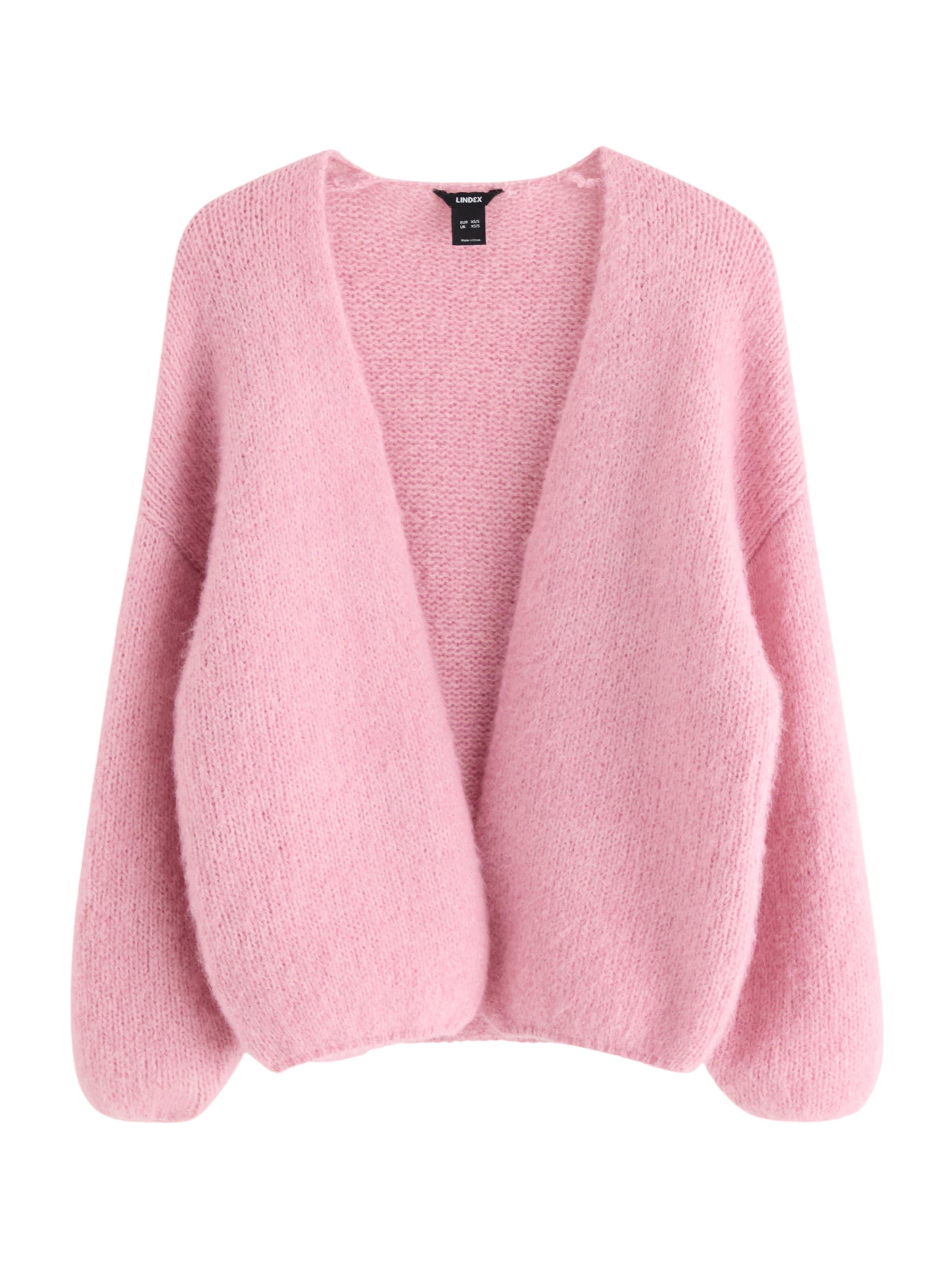 Lindex Strickjacke 'Vanessa' in Pink: Vorderseite