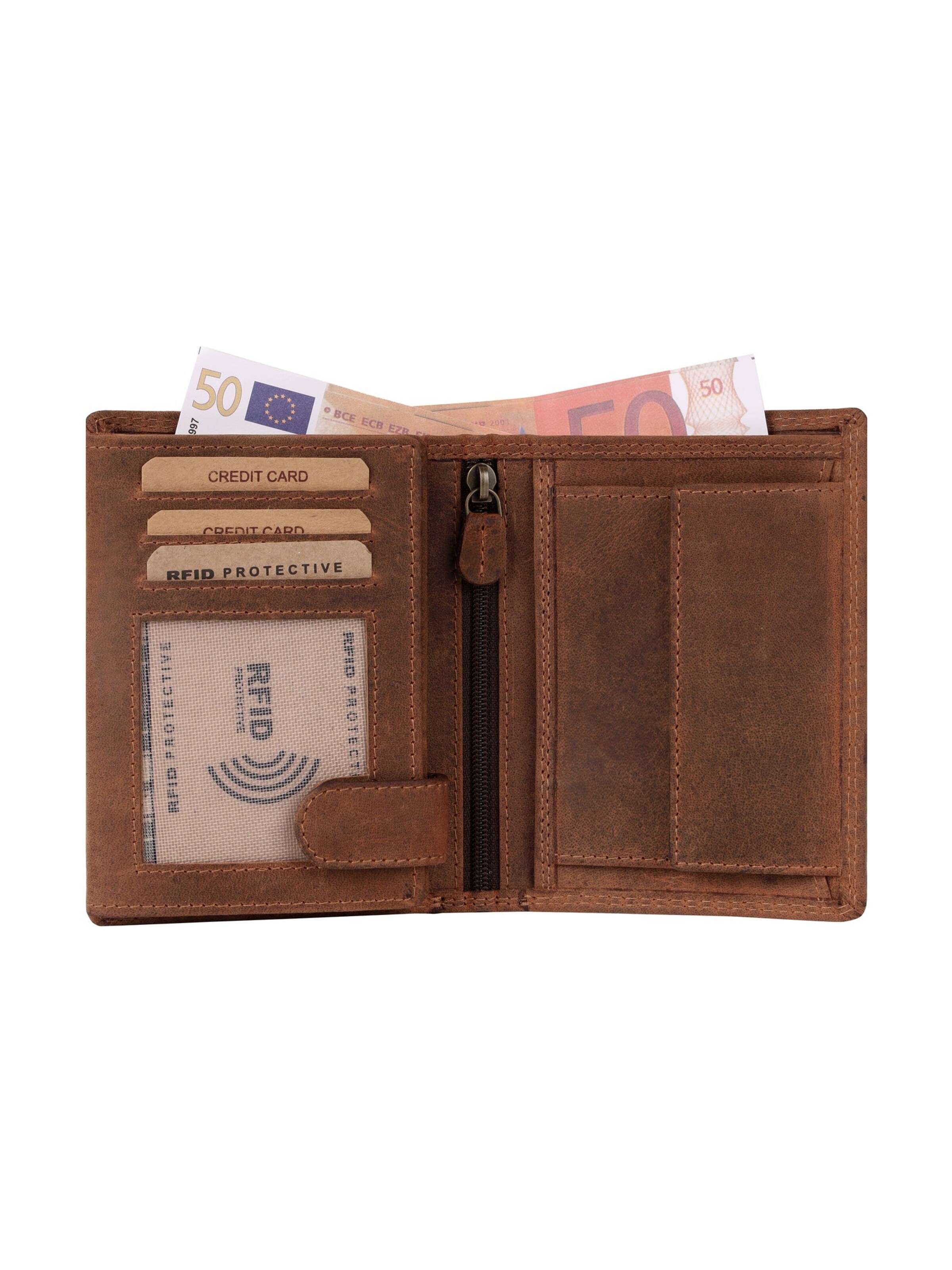 Benthill Wallet in Brown