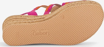 GABOR Sandale in Pink