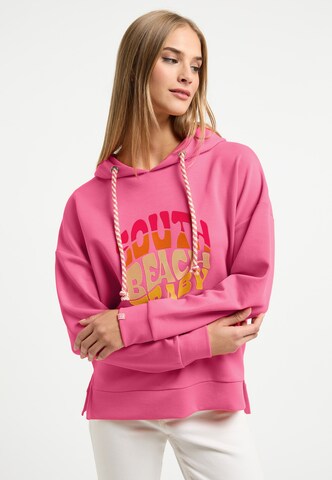 Frieda & Freddies NY Sweatshirt in Pink: front