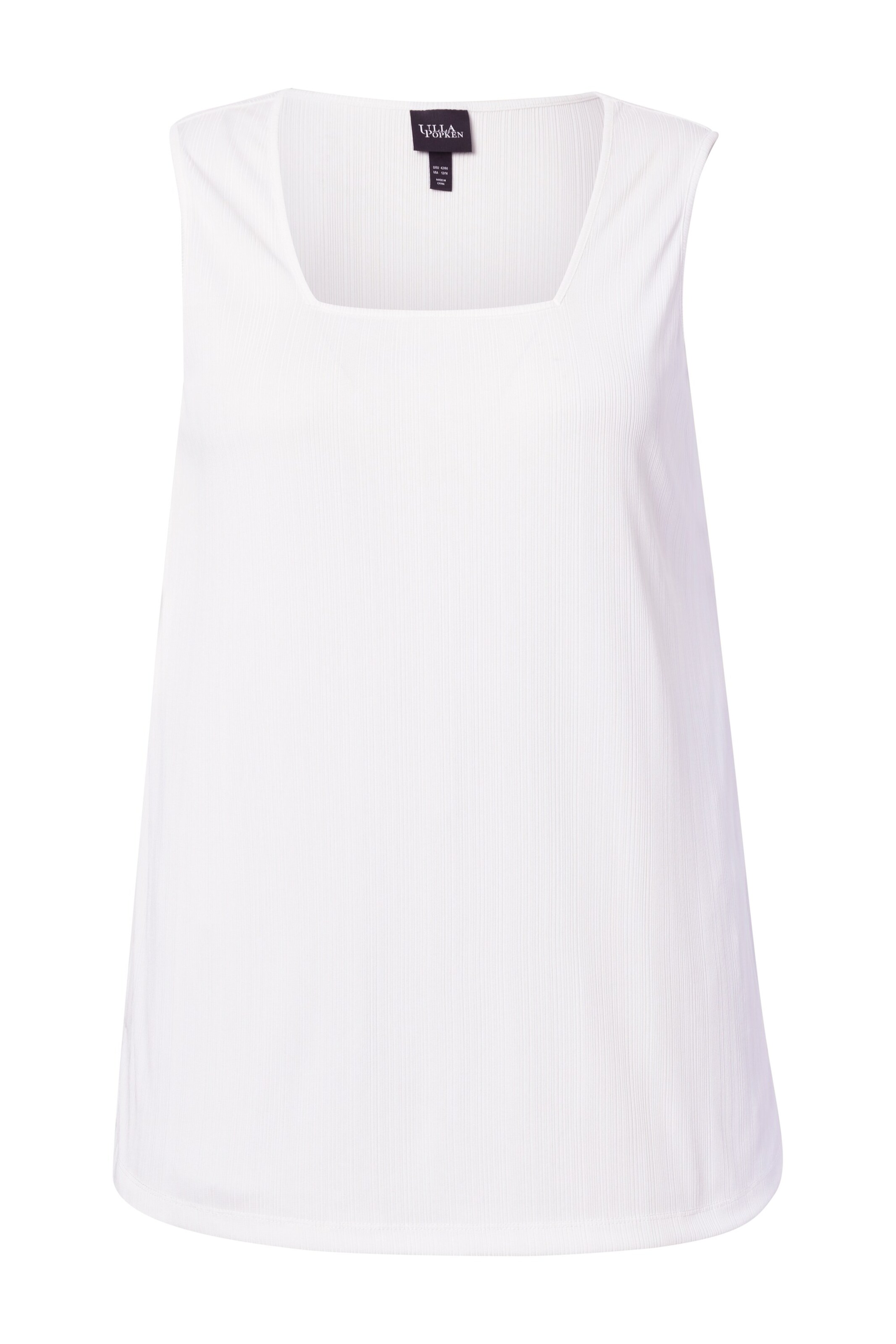 Ulla Popken Top in Wit: voorkant