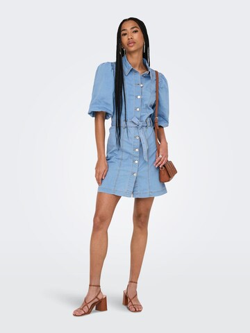 ONLY Shirt dress 'ONLBelis' in Blue