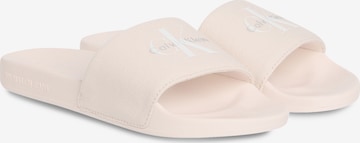 Calvin Klein Jeans Чехли в розово: отпред