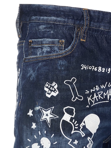 DS2 Regular Jeans 'Dsquared2 Big Dean´s Brother Jeans blau' in Blue
