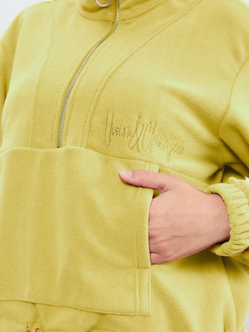 Veste en polaire Tommy Life en jaune