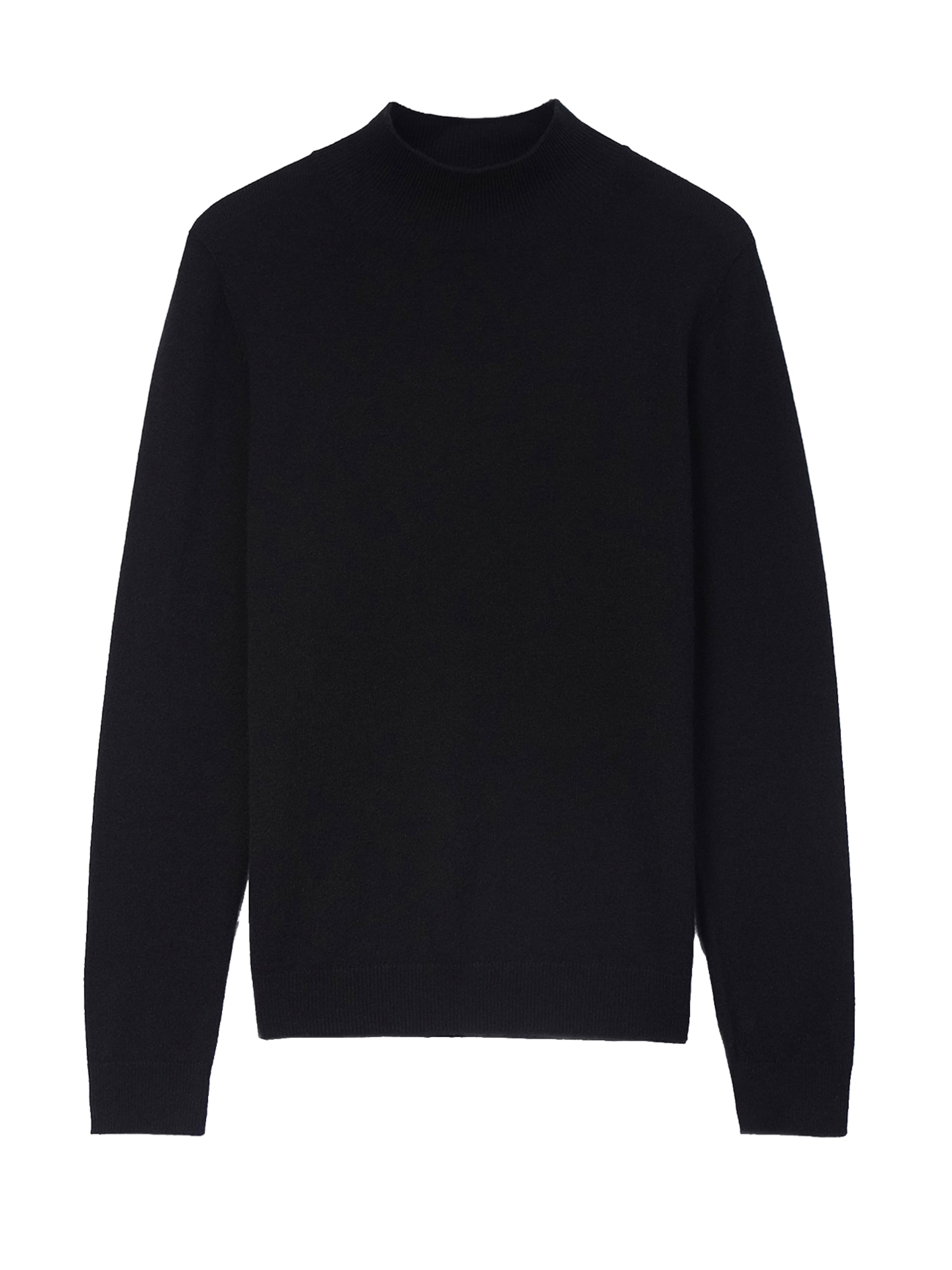 GOBI Cashmere Sweater in Black: front