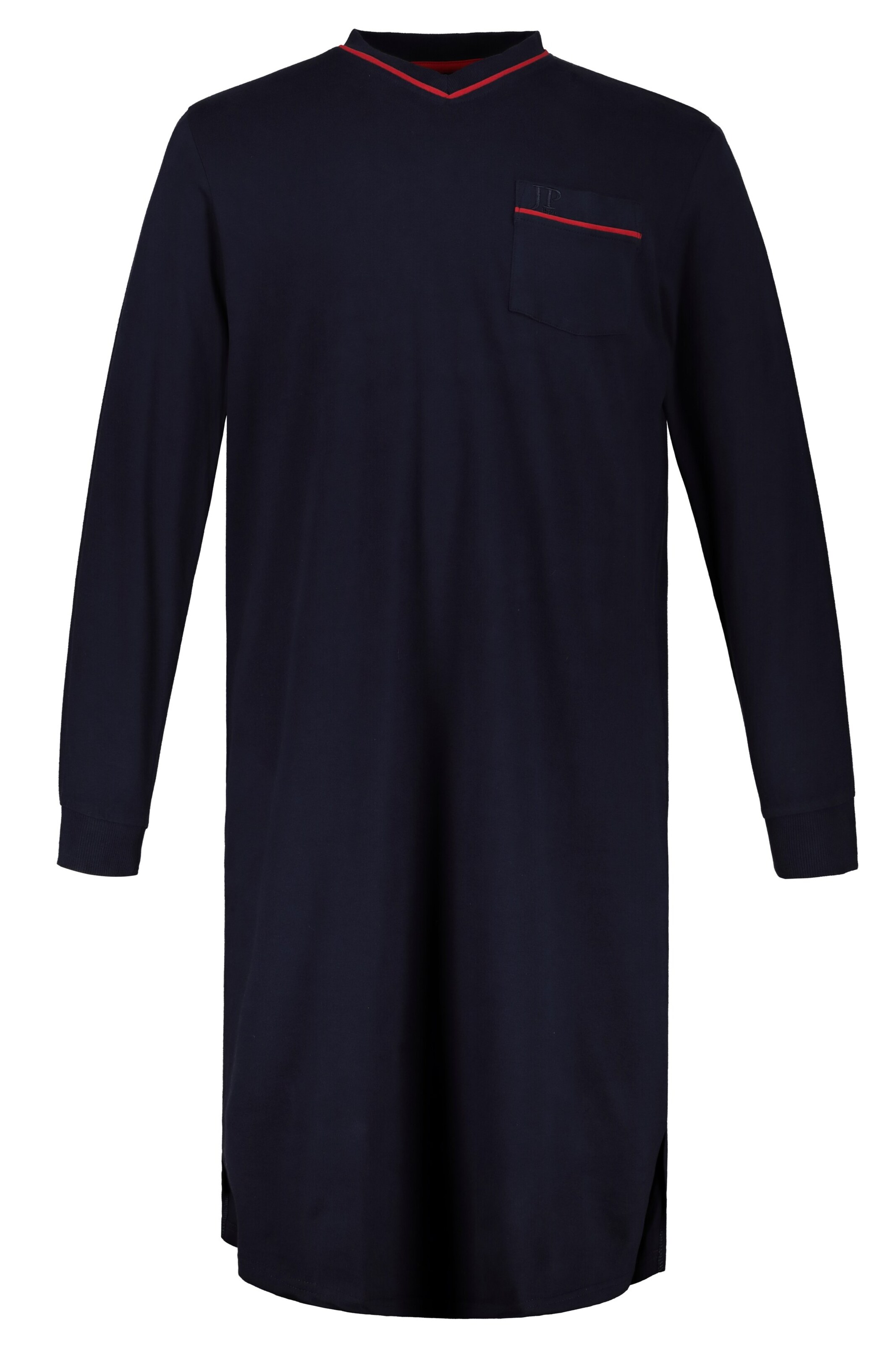 JP1880 Pyjama lang in Blauw: voorkant