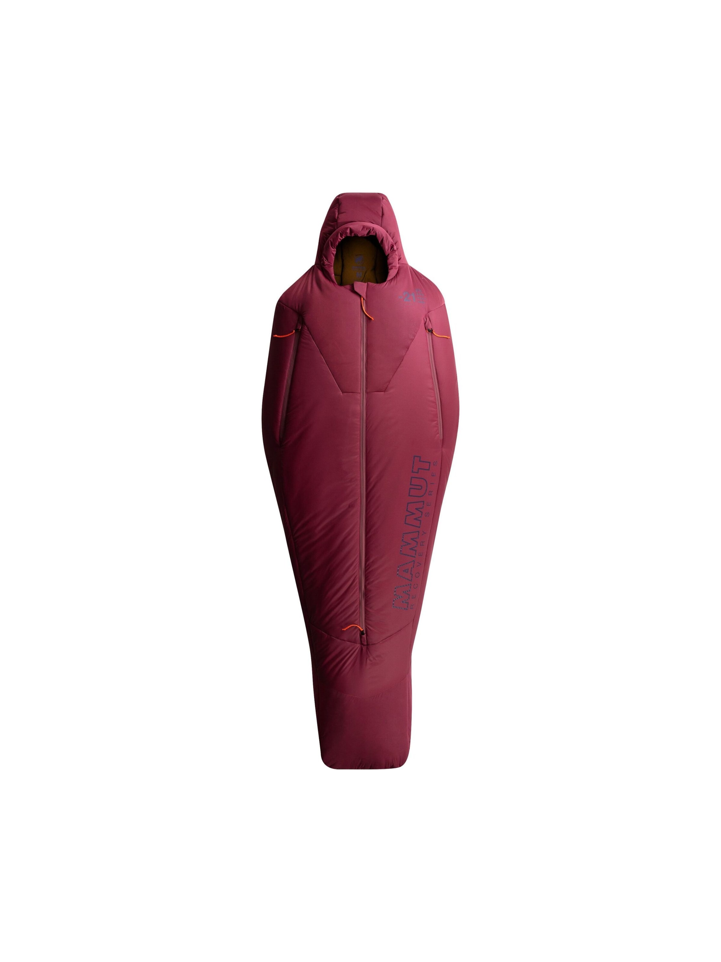 MAMMUT Sleeping Bag in Purple: front