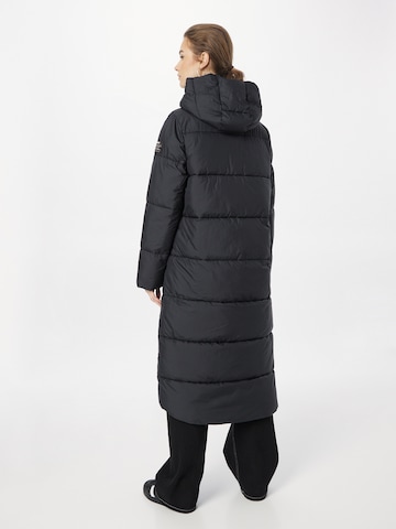 ECOALF Zimní kabát – černá