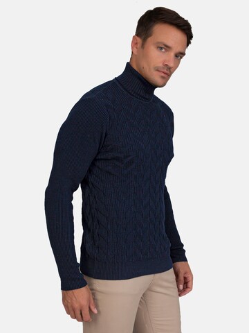 Sir Raymond Tailor Sweater 'Truff' in Blue