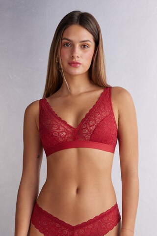 INTIMISSIMI Triangle Bra in Red: front