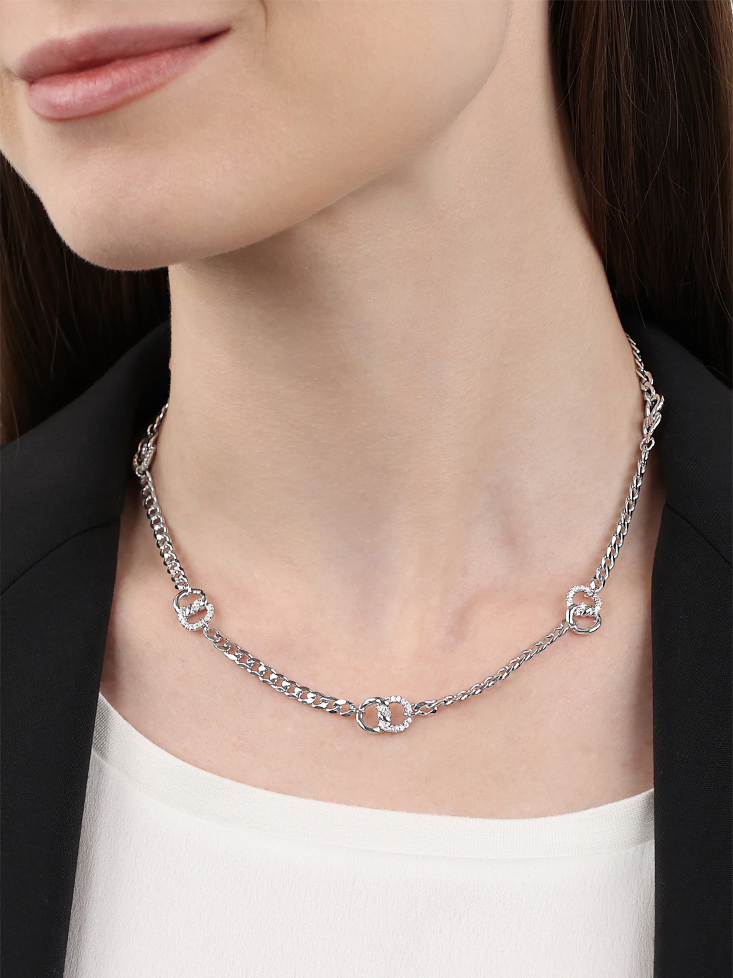 Chaîne JOOP! en argent : devant