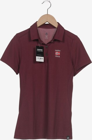 ODLO Poloshirt XS in Rot: predná strana