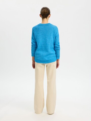 SELECTED Pullover in Blau
