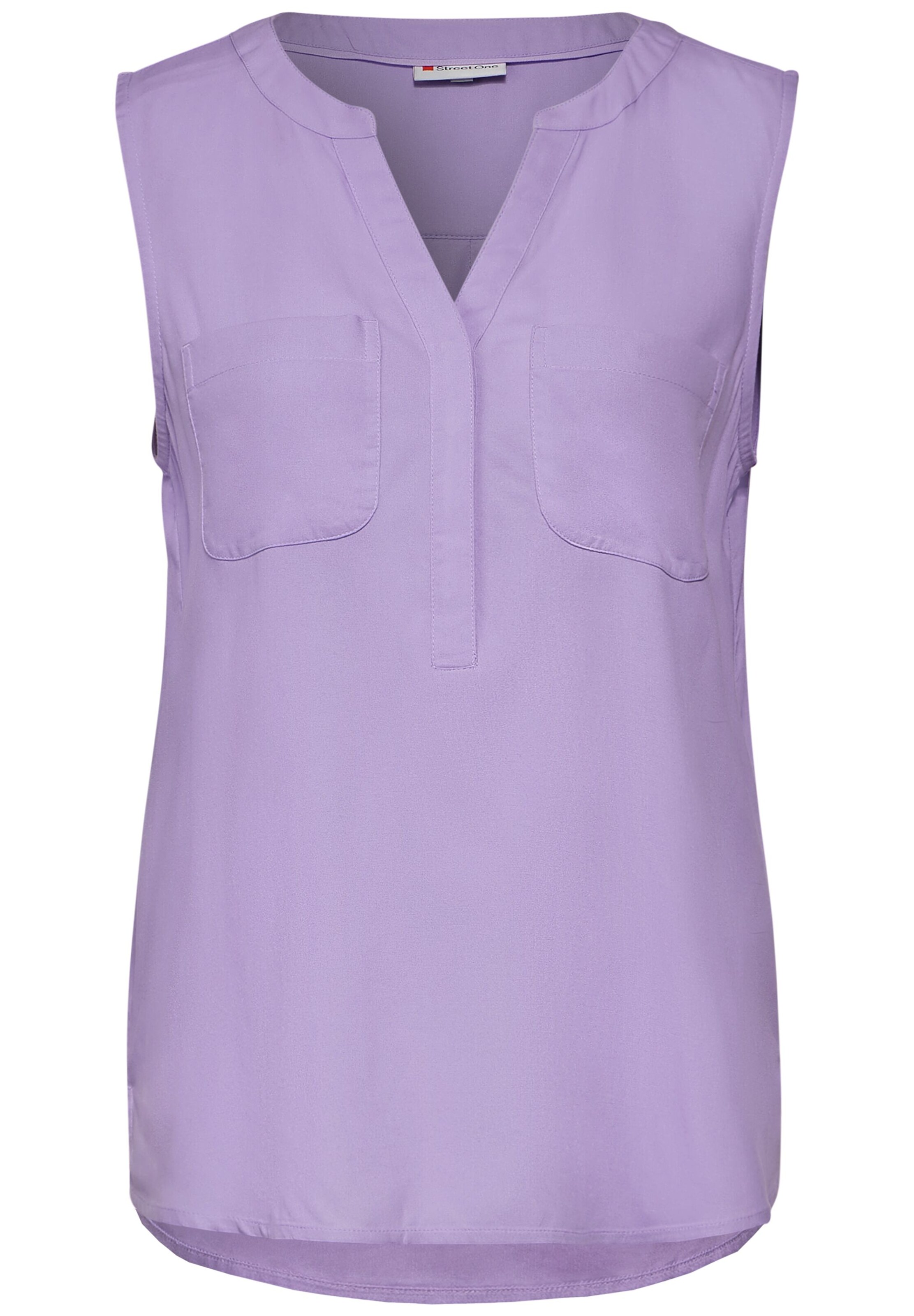 STREET ONE Bluse in Lila: Vorderseite