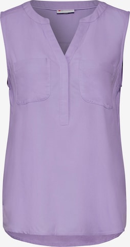 STREET ONE Bluse in Lila: Vorderseite