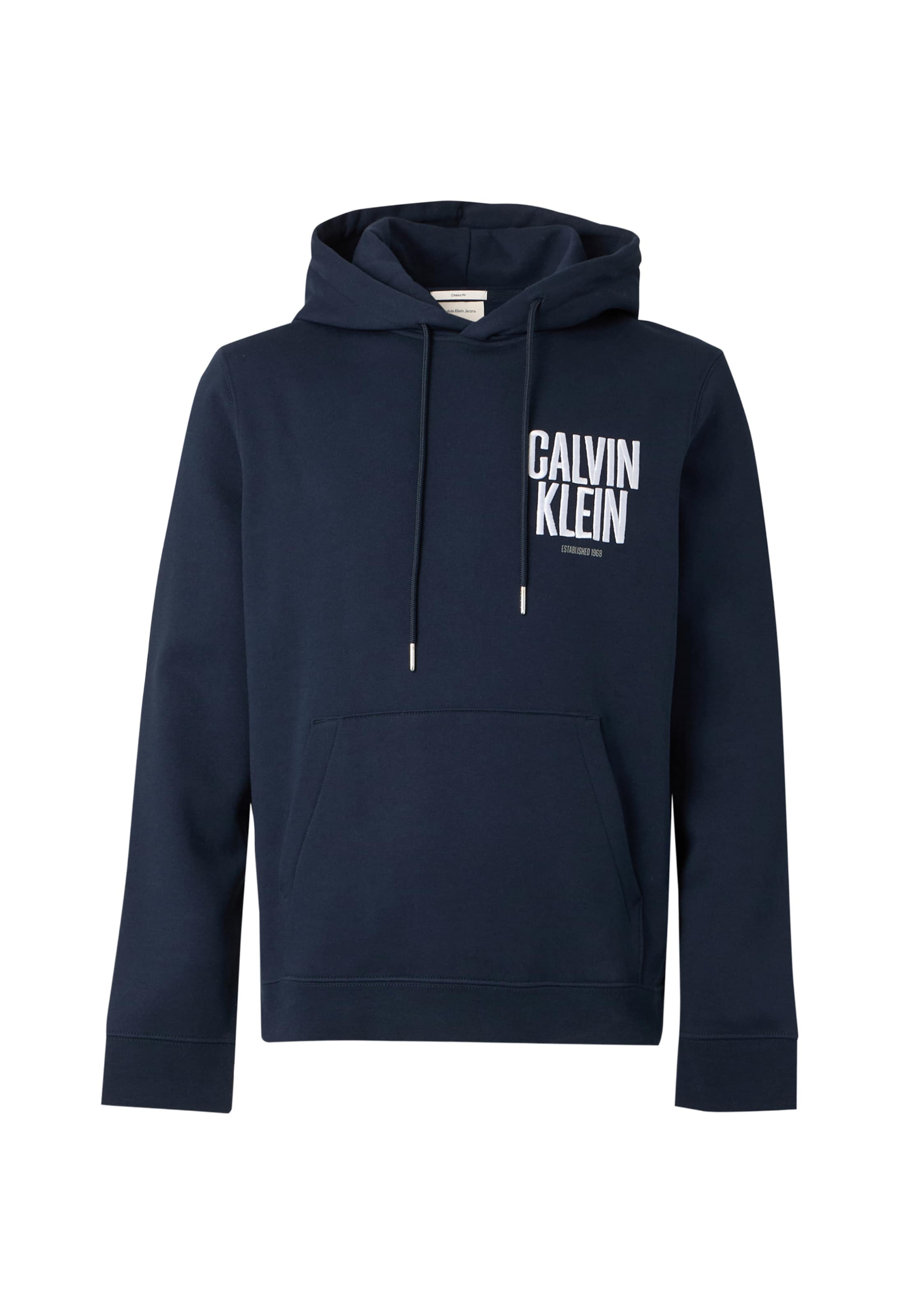 Calvin Klein Jeans Sweatshirt in Blau: Vorderseite