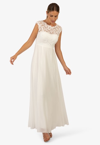 Robe de soirée Kraimod en blanc