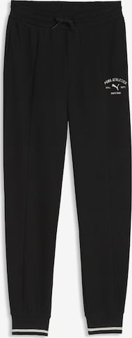 PUMA Sportbroek in Zwart: voorkant