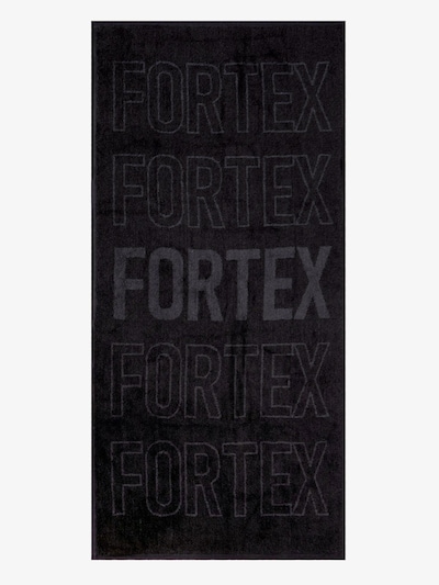 Fortex Fitness Handdoek in 50 x 100 in de kleur Zwart, Productweergave