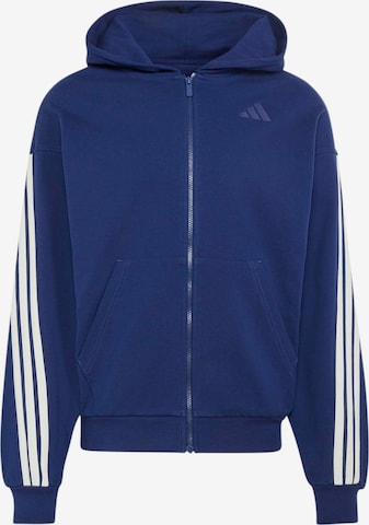 ADIDAS SPORTSWEAR Urheilullinen collegetakki 'AK' värissä sininen: etupuoli