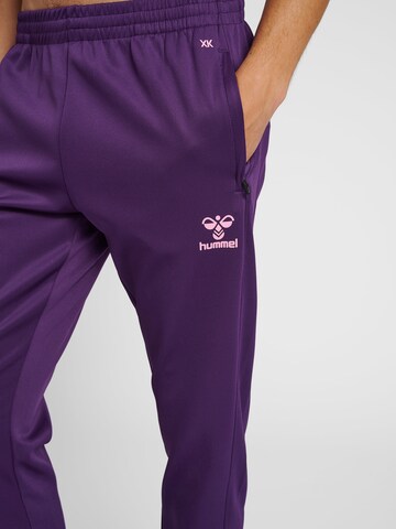 Hummel Regular Workout Pants in Purple