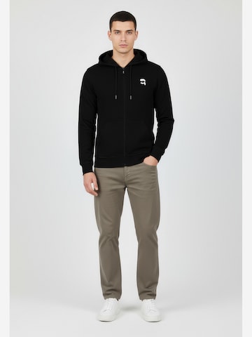 Karl Lagerfeld - Casaco em moletão em preto