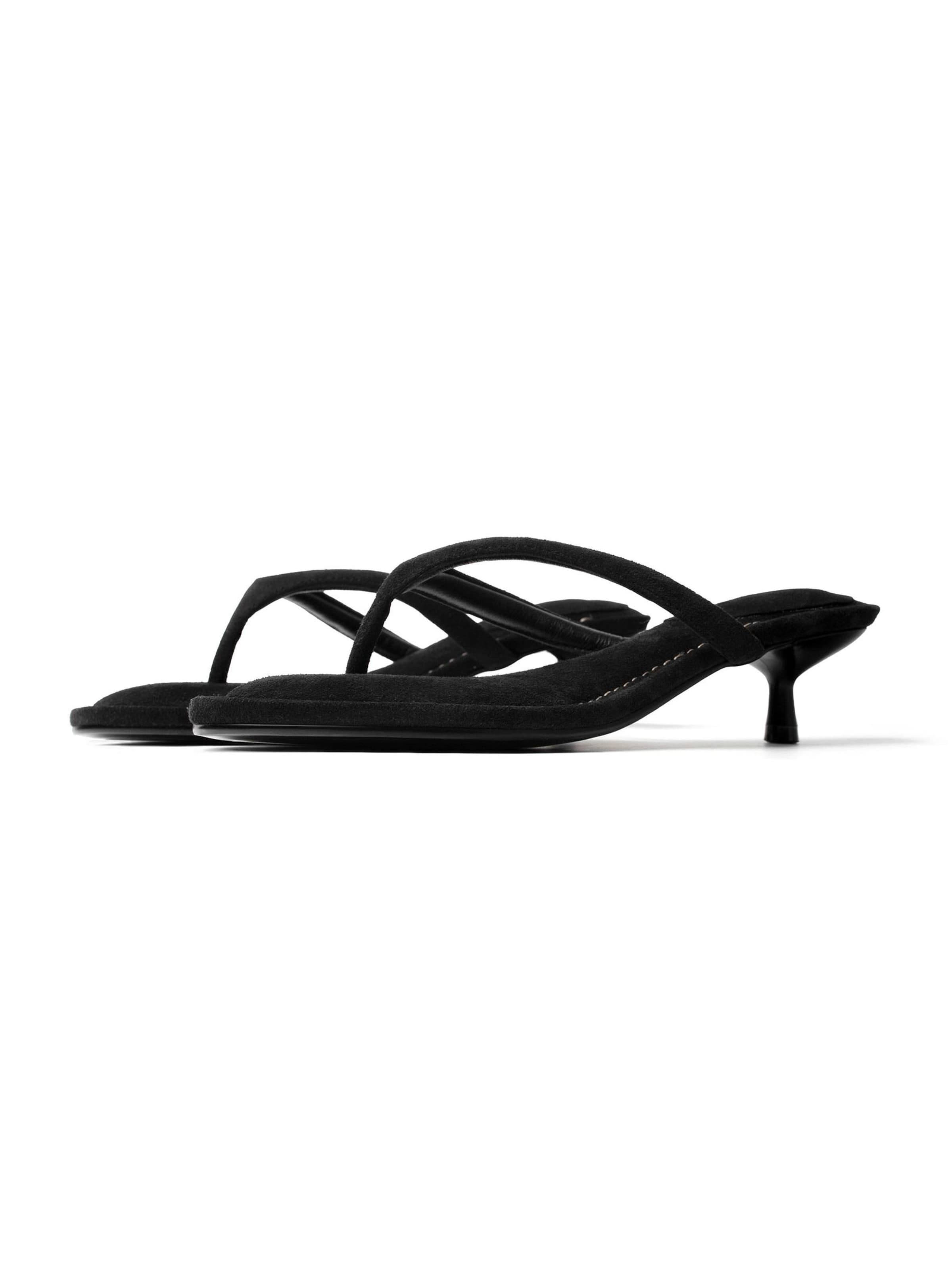 Tongs ''COSTA BREEZE' L37 HANDMADE SHOES en noir