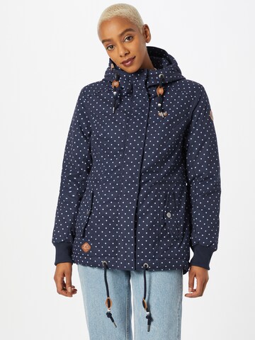 Ragwear Between-season jacket 'Danka' in Blue: front