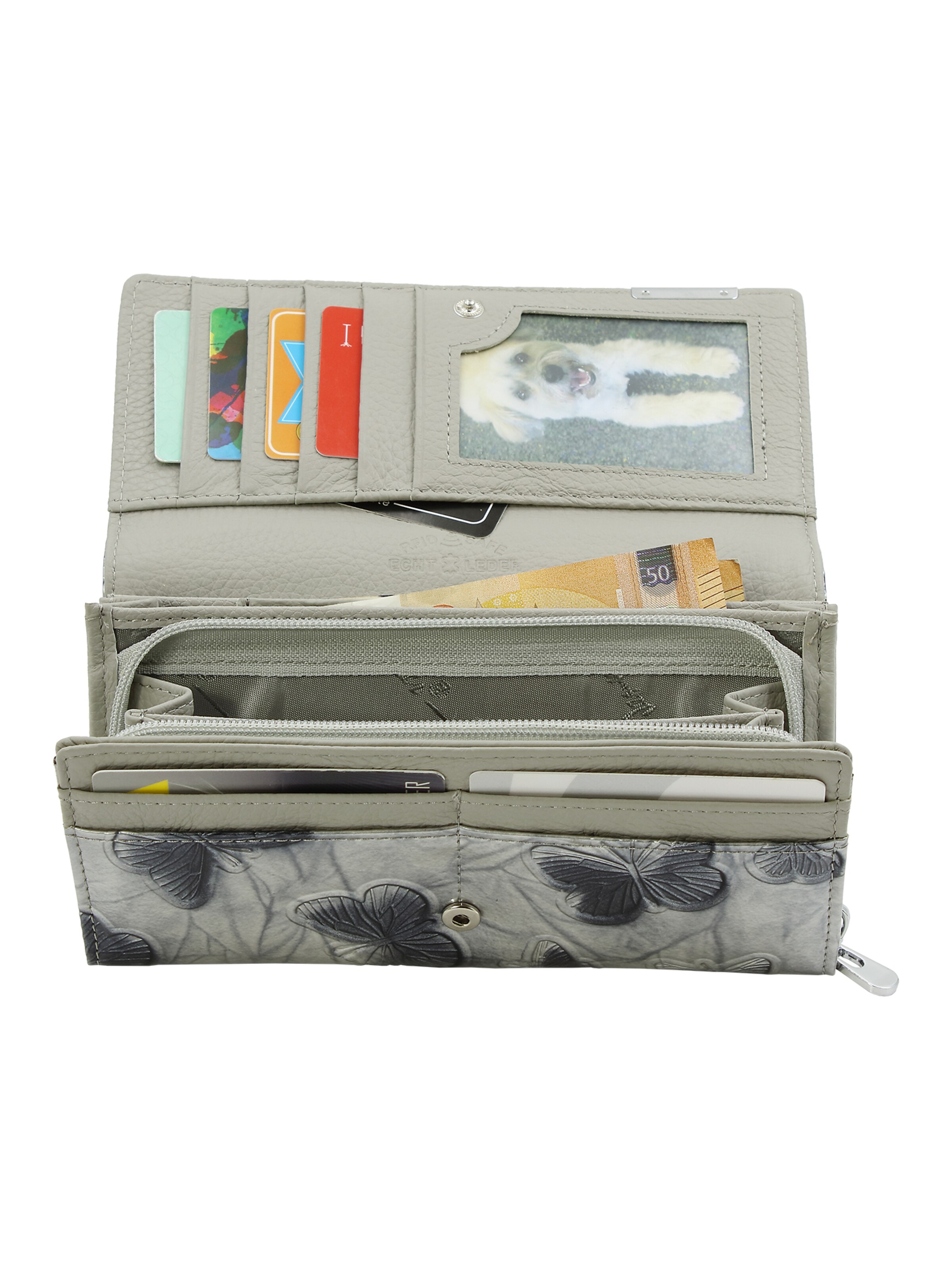 Jennifer Jones Wallet in Silver