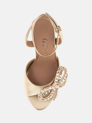 GUESS Sandals 'Charmin' in Gold