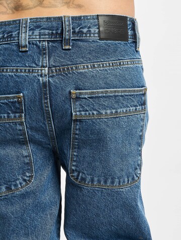 Dangerous DNGRS Loosefit Cargojeans in Blauw