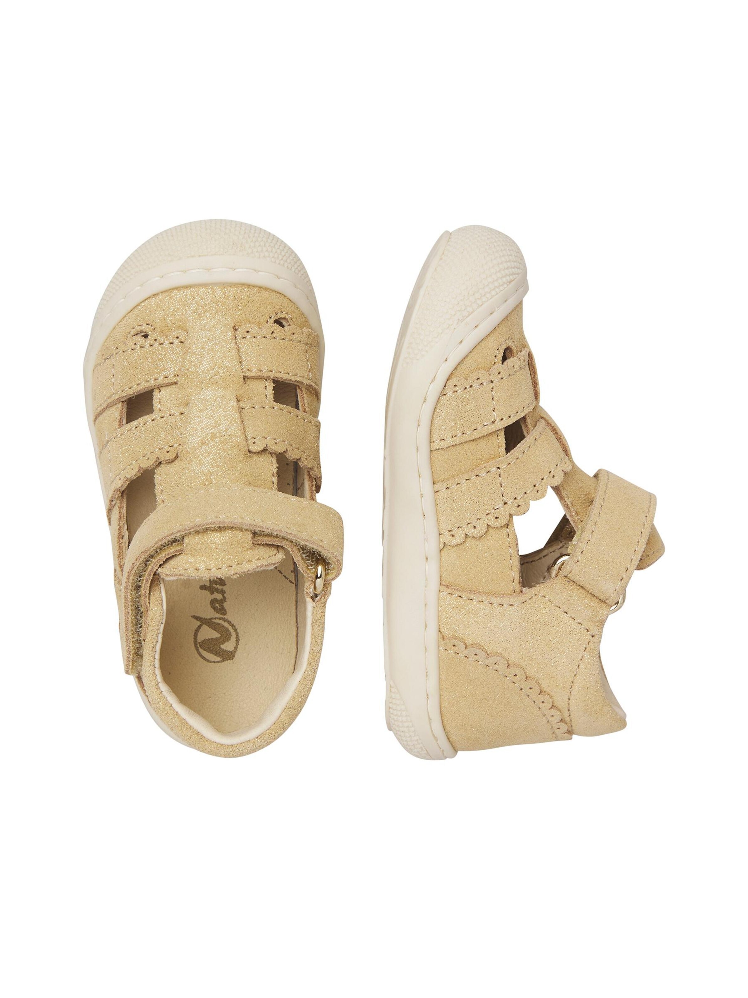NATURINO Sandalen 'Glimpa' in Goud