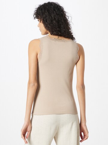 LA STRADA UNICA Top in Beige