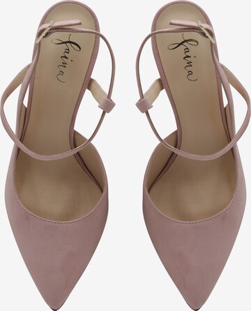 faina Slingback Pumps in Pink