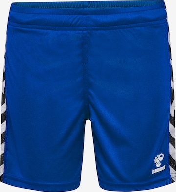 Hummel Sportbroek in Blauw: voorkant