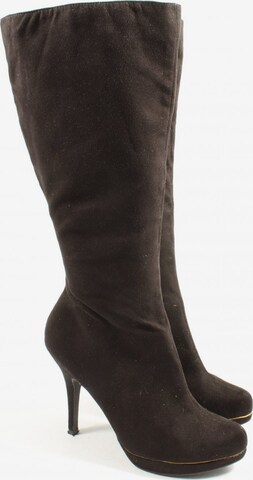 Paris Texas Dress Boots in 41 in Brown: front