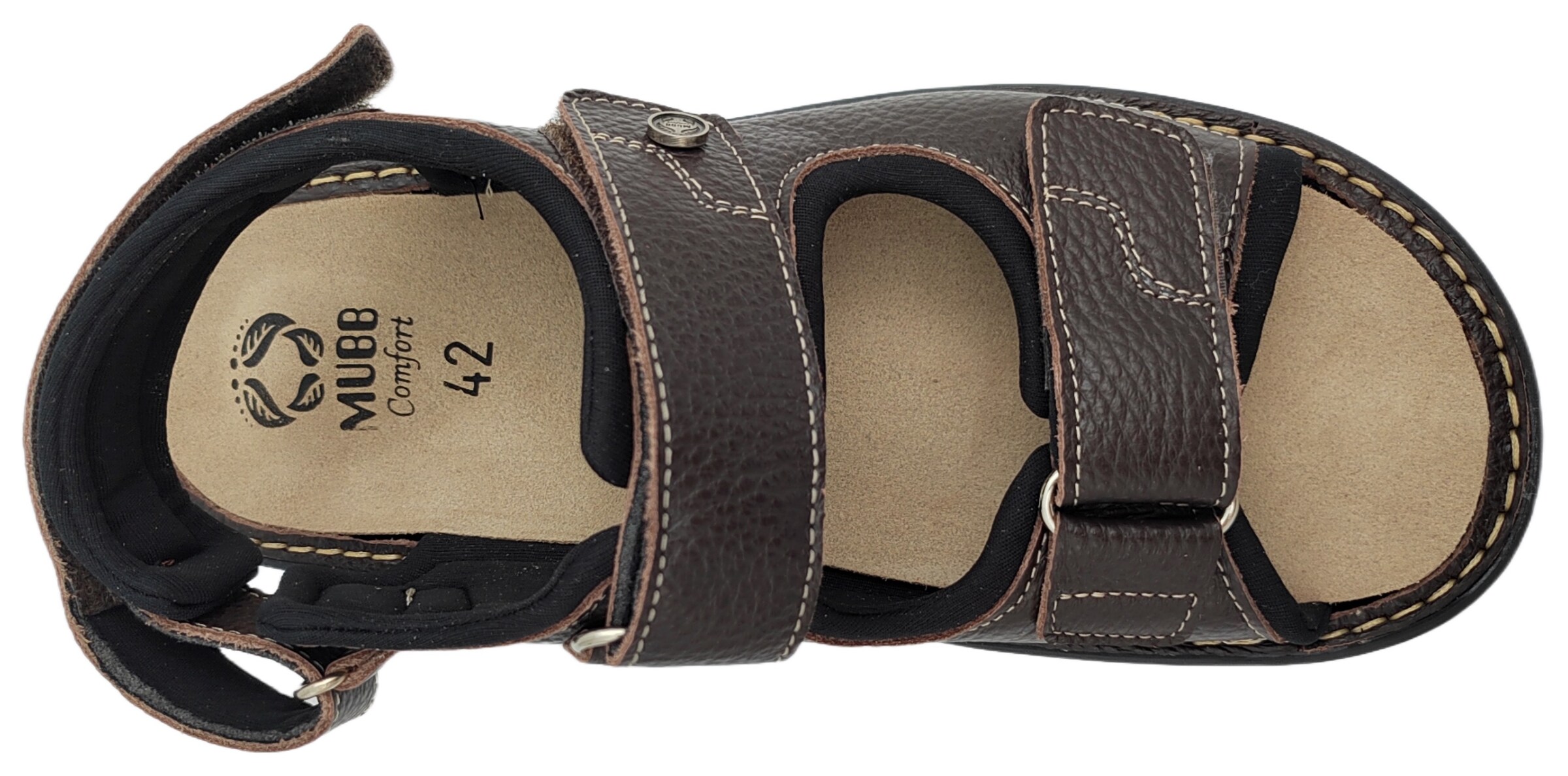 MUBB Sandale in Braun