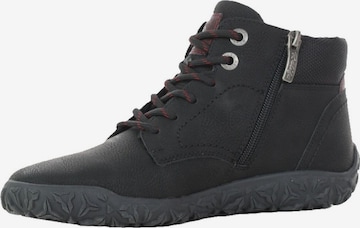 Relife Stiefelette, Weite G, Barfußgefühl in Schwarz: Vorderseite