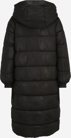 juoda Vero Moda Petite Žieminis paltas