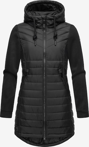 Ragwear Ανοιξιάτικο και φθινοπωρινό παλτό 'Sandrra' σε μαύρο: μπροστά