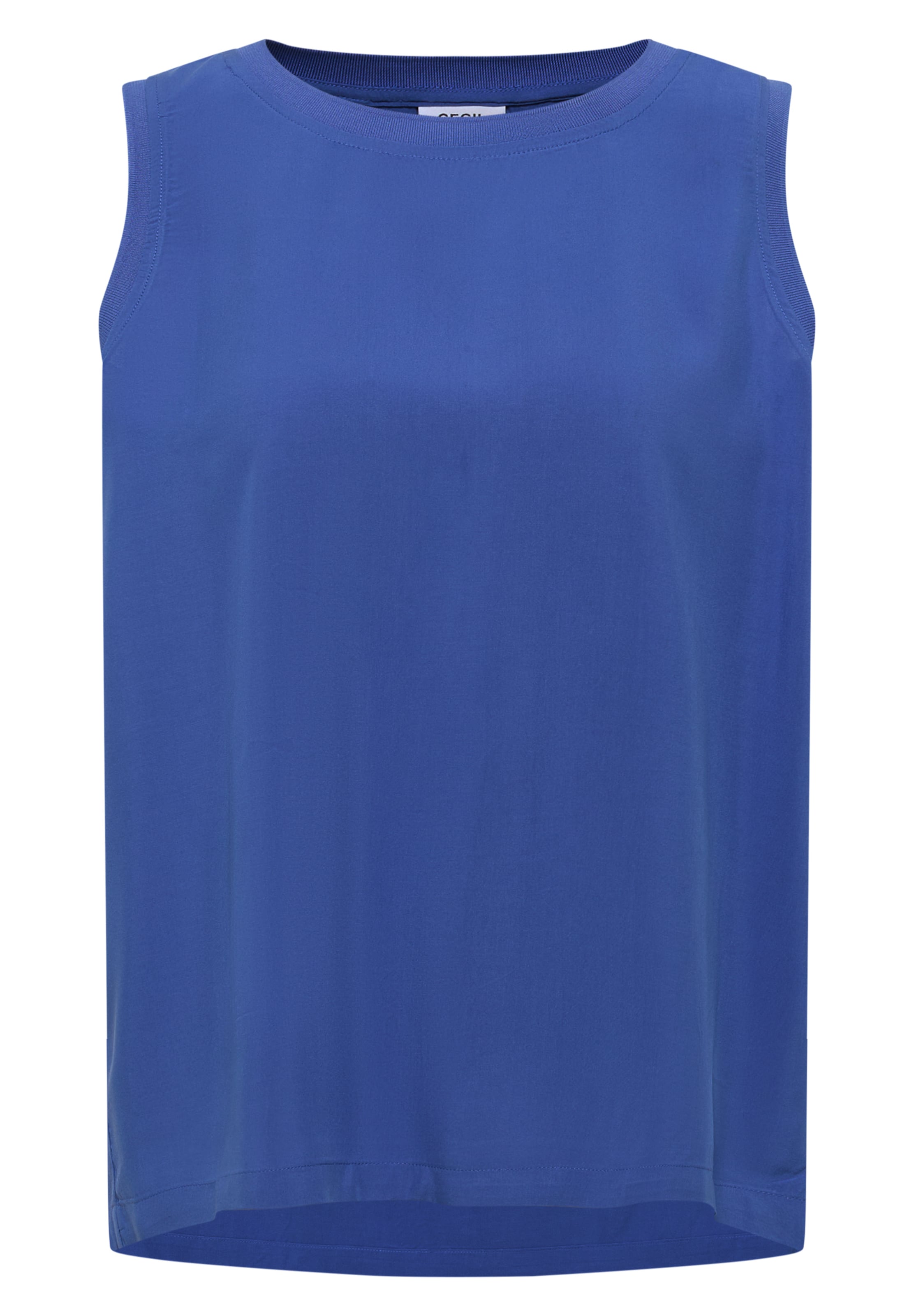 CECIL Blusentop in L in royalblau, Produktansicht