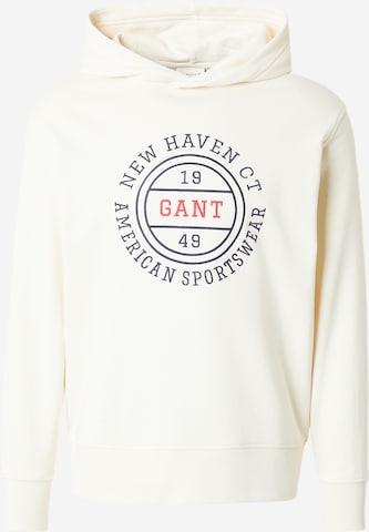 GANT Bluzka sportowa w kolorze beżowy: przód