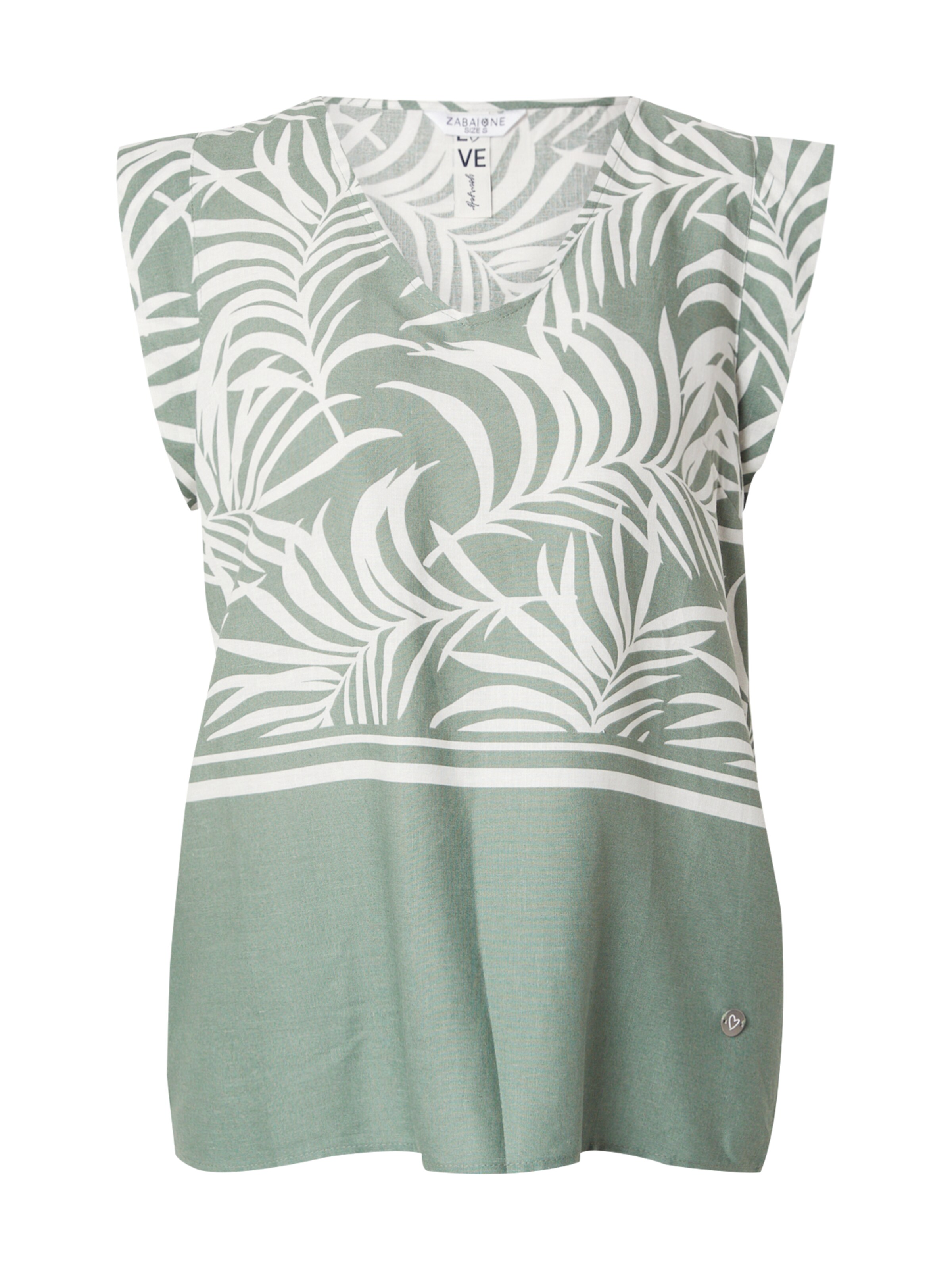 Chemisier 'Pa44ri' ZABAIONE en vert : devant